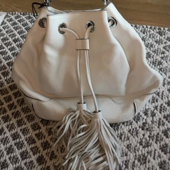 EUC Rebecca Minkoff Lexi mini bucket leather Crossbody shoulder leather - Picture 6 of 6